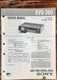 Sony AVU-360 AV Control Center  Service Manual *Original*