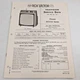 RCA Victor Television Service Data Chassis KCS155 Series File 1967 No T22