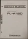 PIONEER PL-A45D PVT PV P KT Turntable Service Manual Original ART-058-0 HSQ