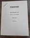 Proton RS-420/RS-421 Clock Radio Preliminary - OEM