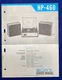 Original Sony HP-460 Music System Service Manuals
