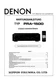 Service Manual for Denon PRA-1500