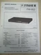 Fisher Service/Repair Manual~FM-855 Stereo Tuner