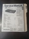 Technics SL-P110  Service Manual Original Repair Book Compact Disc Player