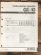 Yamaha GE-10 Equalizer Service Manual *Original*