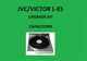 Turntable JVC/VICTOR L-E5 Repair KIT - all capacitors