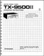 Pioneer TX-9500II Stereo Tuner Owners Manual