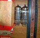 2 Strong Matched RCA Short Gray Plate Solid O Getter 12BY7A  12BV7  12DQ7 Tubes