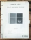 Yamaha NS-C5 Speaker Parts List Manual  *Original*