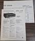 Sherwood S7125 Receiver Service Manual - Original