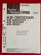 Vintage 1980s Pioneer Original Service Manual for KE-3600QR/2600QR/300QR/1550
