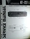 KENWOOD KT-727 KT-727L Tuner Service Manual Original