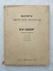 SONY EV-320F  Videocorder Service Manual Original Paper OEM 1972 Vintage