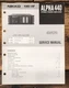 Nikko Alpha 440 Amplifier Service Manual *Original*