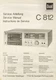 Dual - Model C 812 Service Manual - Original