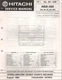 Hitachi - HAD-500 Cassette Receiver - Original Service Manual