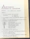MITSUBISHI CS-1953 CS-1954R TV Schematic Only Original