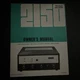 Vintage Original McIntosh MC2150 Manual, NEW