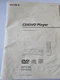 SONY DVP-C650 DVP-C653D Operating Instruction Manual Original Paper Guide Vintag