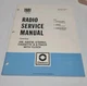 1981 Delco Radio Service Manual 27D-1981-4. Covers Cavalier, J2000, Cimarron