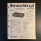 Technics RS-T33R- Dolby Double Cassette Deck ORIGINAL Service Manual - 1987