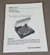 Harman Kardon RABCO ST-8 Technical Manual D-3914