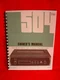 ONE BRAND NEW COPY OF MCINTOSH C504 STEREO PREAMPLIFIER OWNER&rsquo;S MANUAL