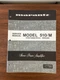 Marantz Model 510 510/M Amplifier Service Manual *Original*