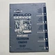 1961 Philco Service Portable Television Chassis 12J27 Information Manual Vintage