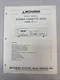 Vintage Mitsubishi Service Manual Model Number DT-11