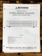 Mitsubishi DA-G156L Equalizer Service Manual *Original*