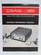 CRAIG 3302 STEREO EIGHT-TRACK TAPE RECORDER DECK OWNERS REFERENCE MANUAL NICE!