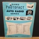 Sams Photofact Auto Radio Series AR-20 August 1963 Book Manual