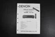 Denon DCD-620 Stereo CD Player Service Manual - Genuine Original