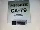 Fisher Ca-79 Service Manual Digital