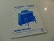 Baldwin Organ Personal Keyboard Orchestra PKO-1000 Service Shop Technical Manual