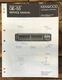 Kenwood GE-55 Graphic Equalizer  Service Manual *Original*