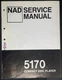 NAD 5170 CD Player Service Manual Original