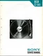 VINTAGE SONY SERVICE MANUAL RECORD CHANGER BSR C- 141