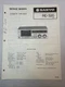 Vintage Sanyo Service Manual Model Number RD S20