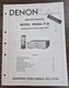 Denon PMA-7.5 Service Manual - Original