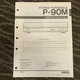 Original Service Manual for the Yamaha P-90M Turntable ~ Repair