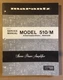 Marantz Model 510 510/M Amplifier Service Manual *Original*