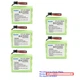 Kastar Ni-MH Battery Replace for Radio Shack 43-1103 43-1104 43-1107 43-1108