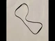 PRB Turntable Belt for Kenwood  KD-3055 KP-1022  KP-2021 KP-3021 KP-3120 KR-2035