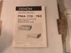 Original Denon PMA-770/750 owner's manual