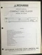 MITSUBISHI M-C2200 CD Player Service Manual Original