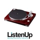 TEAC TN-3B-SE Manual Belt-Drive Turntable with Built-In Phono Preamp (Cherry)