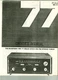McIntosh MR77 Owner's Manual and Service Manual