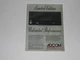 Adcom GFA-585 Vintage Amplifier Ad, 1 Page, 1991, Article and Info